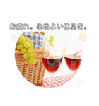 私は美容よりビールが好き 毎日挨拶（個別スタンプ：1）