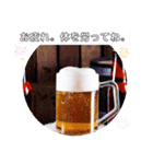 私は美容よりビールが好き 毎日挨拶（個別スタンプ：21）