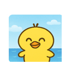 海のヒヨコ@SFW（個別スタンプ：1）