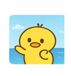 海のヒヨコ@SFW（個別スタンプ：9）