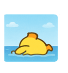 海のヒヨコ@SFW（個別スタンプ：12）