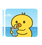 海のヒヨコ@SFW（個別スタンプ：14）