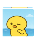 海のヒヨコ@SFW（個別スタンプ：24）