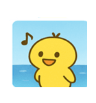海のヒヨコ@SFW（個別スタンプ：25）