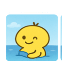 海のヒヨコ@SFW（個別スタンプ：27）