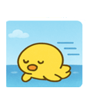 海のヒヨコ@SFW（個別スタンプ：28）
