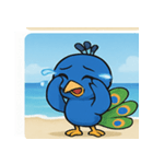 海のクジャク@SFW（個別スタンプ：5）