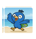 海のクジャク@SFW（個別スタンプ：10）