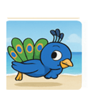 海のクジャク@SFW（個別スタンプ：12）