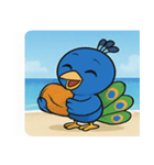 海のクジャク@SFW（個別スタンプ：13）
