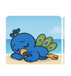 海のクジャク@SFW（個別スタンプ：19）