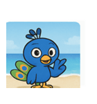 海のクジャク@SFW（個別スタンプ：20）