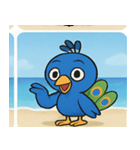 海のクジャク@SFW（個別スタンプ：22）
