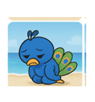 海のクジャク@SFW（個別スタンプ：23）