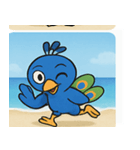 海のクジャク@SFW（個別スタンプ：24）