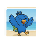 海のクジャク@SFW（個別スタンプ：25）