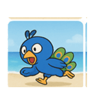 海のクジャク@SFW（個別スタンプ：27）