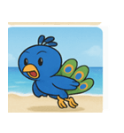 海のクジャク@SFW（個別スタンプ：28）