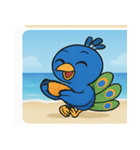 海のクジャク@SFW（個別スタンプ：29）