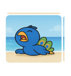 海のクジャク@SFW（個別スタンプ：31）