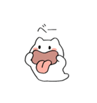 ふわふわゴーストねこ・ケコ（個別スタンプ：10）