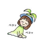 おかっぱ頭のバニーちゃん9（個別スタンプ：10）