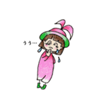 おかっぱ頭のバニーちゃん9（個別スタンプ：12）