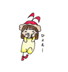 おかっぱ頭のバニーちゃん9（個別スタンプ：20）