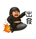 特腫パパ1-88節は休暇を取りたい（個別スタンプ：9）
