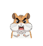 【怒る動物達 2】（個別スタンプ：4）