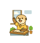 動物さんの学校 日本語（個別スタンプ：10）