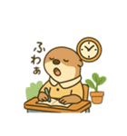 動物さんの学校 日本語（個別スタンプ：12）
