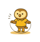 動物さんの学校 日本語（個別スタンプ：16）