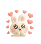 かわちうさち3D（個別スタンプ：7）