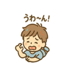 毎日使える おえかき朗のゆるリアクション（個別スタンプ：4）