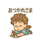 毎日使える おえかき朗のゆるリアクション（個別スタンプ：23）