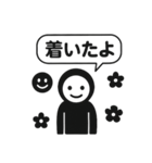 くろすけっち⑤普段使い、ねこ（個別スタンプ：19）