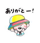 47.チャビーボーイの夏・ていねいスタンプ（個別スタンプ：3）