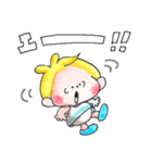 47.チャビーボーイの夏・ていねいスタンプ（個別スタンプ：21）
