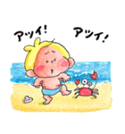 47.チャビーボーイの夏・ていねいスタンプ（個別スタンプ：25）