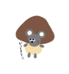 おつかいを頼むネズミさん（個別スタンプ：9）