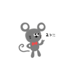 おつかいを頼むネズミさん（個別スタンプ：34）