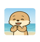 海のラッコ2@SFW（個別スタンプ：10）