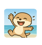 海のラッコ2@SFW（個別スタンプ：11）