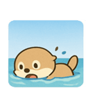 海のラッコ2@SFW（個別スタンプ：12）