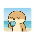 海のラッコ2@SFW（個別スタンプ：15）