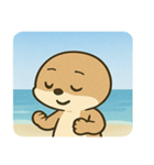 海のラッコ2@SFW（個別スタンプ：28）