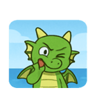 海のドラゴン@SFW（個別スタンプ：2）