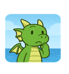 海のドラゴン@SFW（個別スタンプ：8）