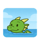 海のドラゴン@SFW（個別スタンプ：16）